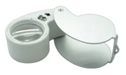 Lighted 40x Magnifier Loupe
