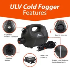 XPOWER F-8 ULV Cold Fogger Portable Sprayer -Gardening Care Shop 2 f 8 fogger featrures