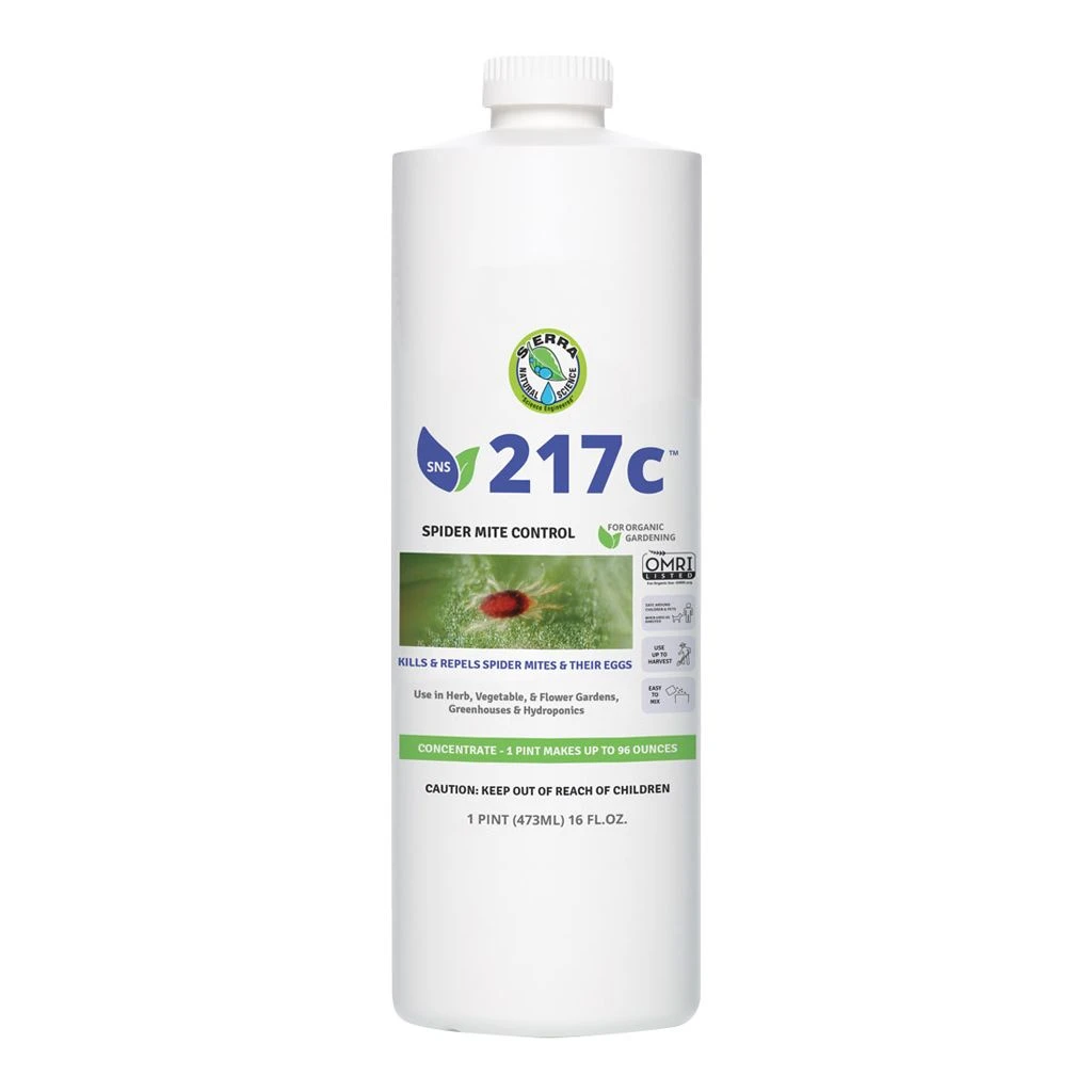 SNS 217C Mite Control Concentrate - Pint 3 SNS 217C Mite Control Concentrate - Pint