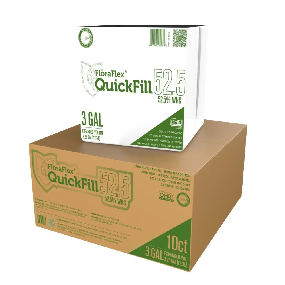 FloraFlex Quickfill 3 Gallon Bag - 52.5% WHC 4 FloraFlex Quickfill 3 Gallon Bag - 52.5% WHC - Image 2