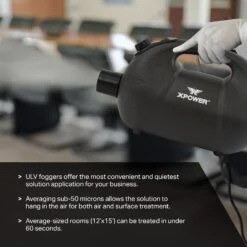 XPOWER F-8 ULV Cold Fogger Portable Sprayer -Gardening Care Shop 4 f 8 fogger sanitizing office