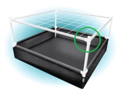 4-way PVC Fitting - 3/4"