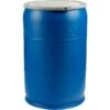 55 Gallon Poly Drum W/Lid - Reconditioned -Gardening Care Shop 56w54b 1 1