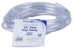 Clear Vinyl Air-Line Tubing - 3/8 In ID X 1/2 In OD - Per Foot