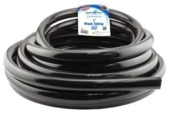 Black Vinyl Tubing - 1 In ID X 1.25 In OD - Per Foot