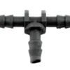 Barbed Tee With Bump Stop - 3/16" ID X 1/4" OD -Gardening Care Shop 708405 01