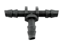 Barbed Tee With Bump Stop - 3/16" ID X 1/4" OD