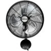 Hurricane Pro High Velocity Oscillating Metal Wall Mount Fan 16 In -Gardening Care Shop 736484 01