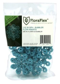 FloraFlex Bubbler Flow Insert - 20 GPH BLUE (pack Of 12)