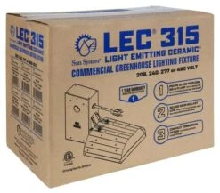 Sun System LEC Commercial Fixture 208-240 Volt W/ 3100 K Lamp -Gardening Care Shop 906235 05 1