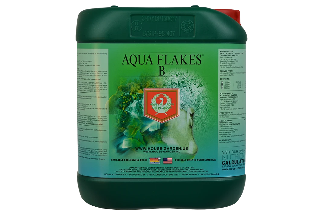 House & Garden Aqua Flakes B - 5 Liter 3 House & Garden Aqua Flakes B - 5 Liter
