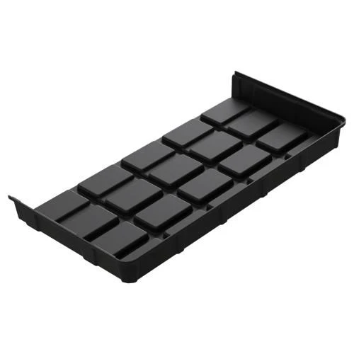 Botanicare 4'Wx2'L Black ABS End Tray 3 Botanicare 4'Wx2'L Black ABS End Tray