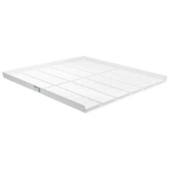 Fast Fit CT Bench - End Tray 4 Ft X 4 Ft - White ABS