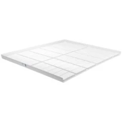 Fast Fit CT Bench - End Tray 4 Ft X 5 Ft - White ABS