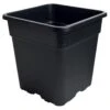 Gro Pro Black Square Pot 1 Gallon