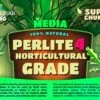 Perlite #4 - 1/2 Gallon 2 Perlite #4 - 1/2 Gallon -Gardening Care Shop Media PERLITE4 Label 5x3.5