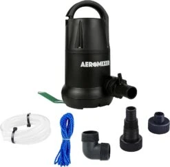 Aeromixer Mini 1/6 HP Submersible Mixing + Aerating Pump - For Organic Fertilizer Only -Gardening Care Shop aeromixer mini 3
