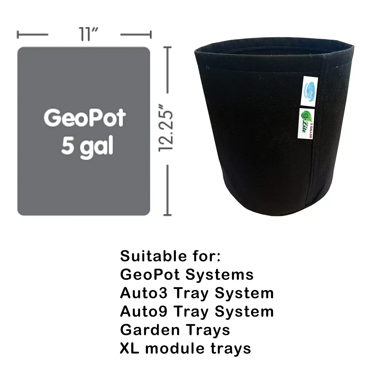AutoPot 5 Gallon GeoPot 4 AutoPot 5 Gallon GeoPot - Image 2