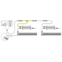 Fluence M12 Flex Dimming 1-T Cable, M12 Threaded Connectors - 10 Feet -Gardening Care Shop cdma 71557 01 1