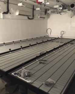 Continuous / Custom Tray Rolling Bench System - Per Square Foot -Gardening Care Shop custom rolling bench 2