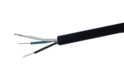 Fluence AC Power Cord - Push Lock - 6 Ft, Pigtail (no Plug)