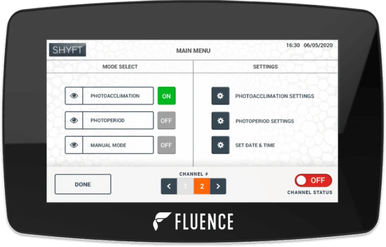 Fluence SHYFT Light Scheduler 3 Fluence SHYFT Light Scheduler