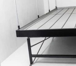 Continuous / Custom Tray Rolling Bench System - Per Square Foot -Gardening Care Shop fsrbcb2