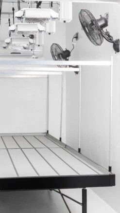 Continuous / Custom Tray Rolling Bench System - Per Square Foot -Gardening Care Shop fsrbcb5