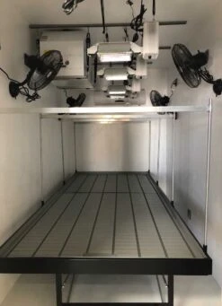 Continuous / Custom Tray Rolling Bench System - Per Square Foot -Gardening Care Shop fsrbcb7