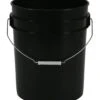 Black Plastic Bucket 5 Gallon