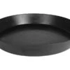 Heavy Duty Black Saucer W/ Tall Sides - 25 In
