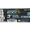 Grower's Edge Deluxe Steel Stake 5/16 In Diameter 3 Ft (20/Bag) -Gardening Care Shop hgc740394 01