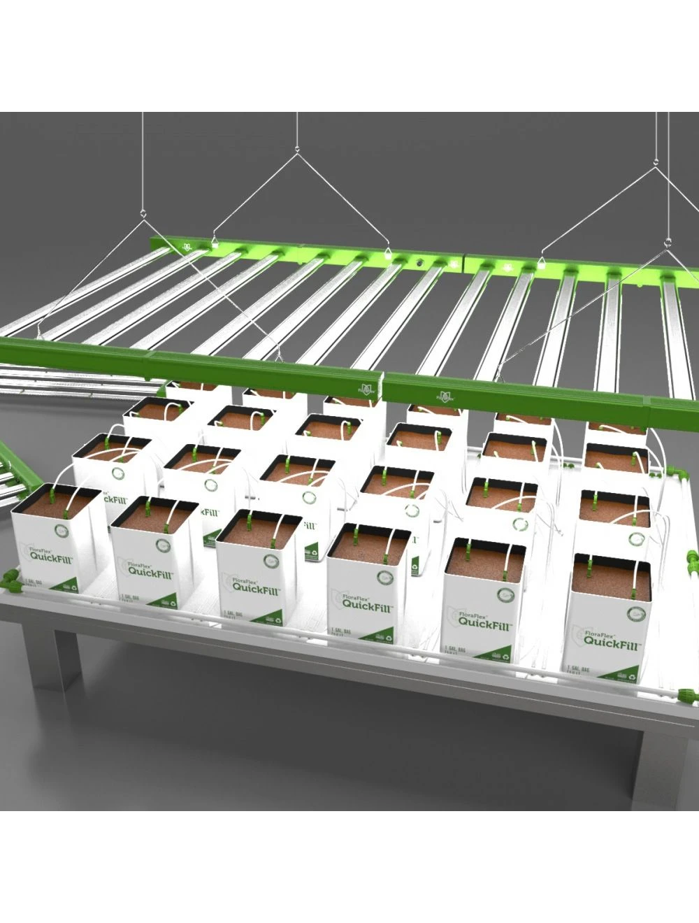 FloraFlex LED Grow Light - 650 - 8 Bar 5 FloraFlex LED Grow Light - 650 - 8 Bar - Image 3