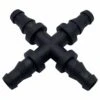 Autopot 3/8" Cross Connector -Gardening Care Shop pf944 9 9mm cross connector web 3