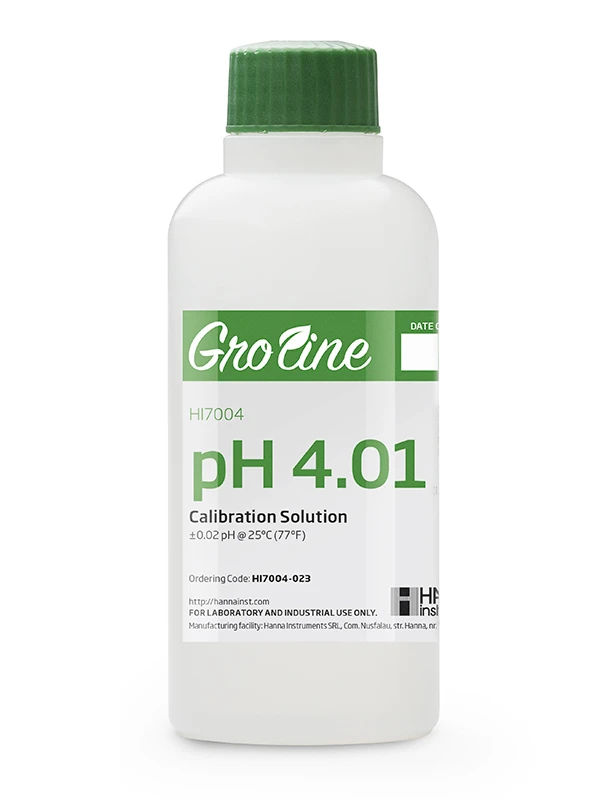 GroLine PH 4.01 Calibration Solution - 230ml 3 GroLine PH 4.01 Calibration Solution - 230ml