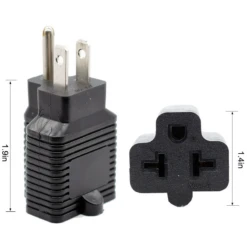 Plug Adapter (240V To 120V) -Gardening Care Shop plug adapter 240v 120v 2