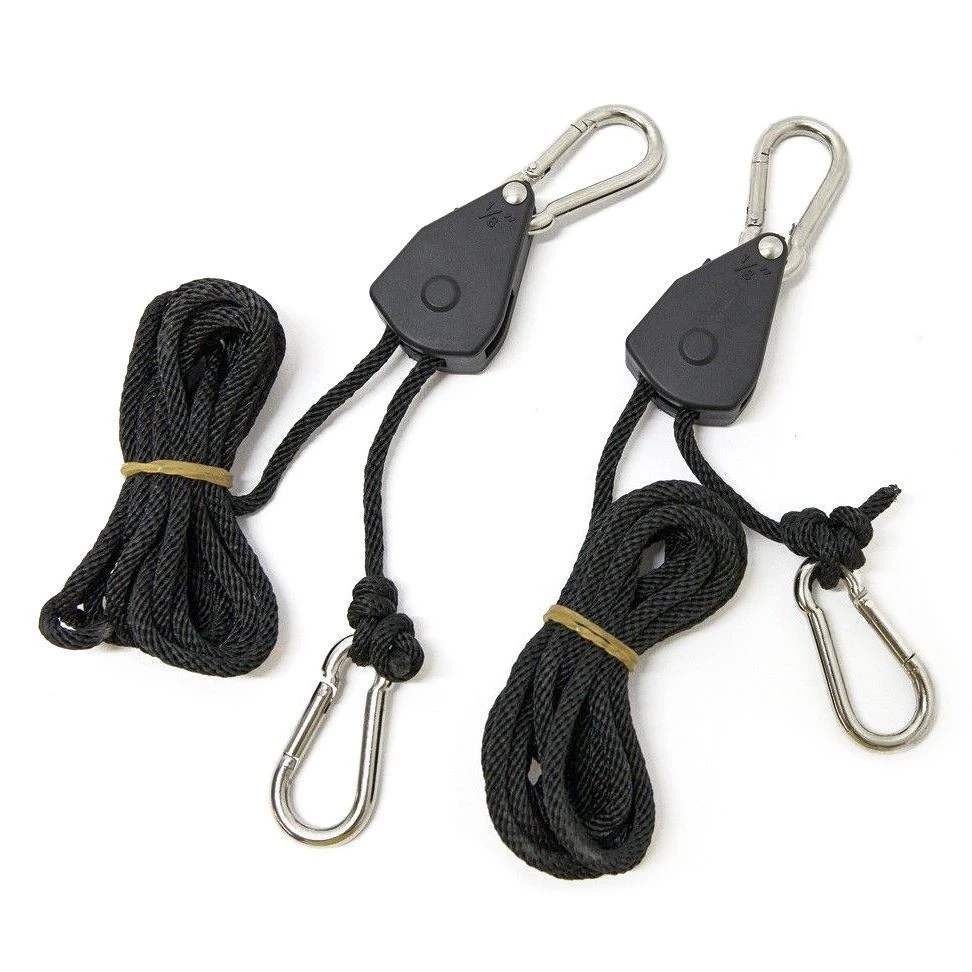 Rope Ratchet Light Hanger - 1/8" Pair 3 Rope Ratchet Light Hanger - 1/8" Pair