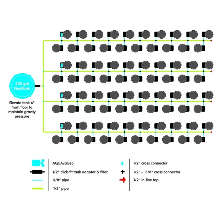 AutoPot GeoPot Complete System - 80 Pot 4 AutoPot GeoPot Complete System - 80 Pot - Image 2