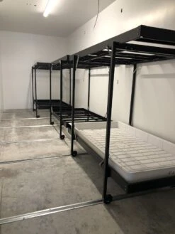 Multi-Tier Continuous / Custom Tray Bench System - Per Square Foot -Gardening Care Shop standard rack 5Bv track5D