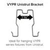 Fluence Mount For VYPR Fixtures - Unistrut Brackets -Gardening Care Shop vypr unistrut bracket mouseover 1